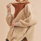 Aemi+Co Oversized Side Pockets Half Zip Pullover Jackets
