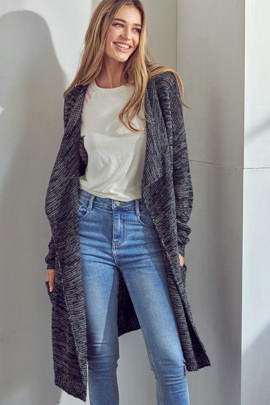 Chunky Sweater Knit Cardigan Shirts & Tops