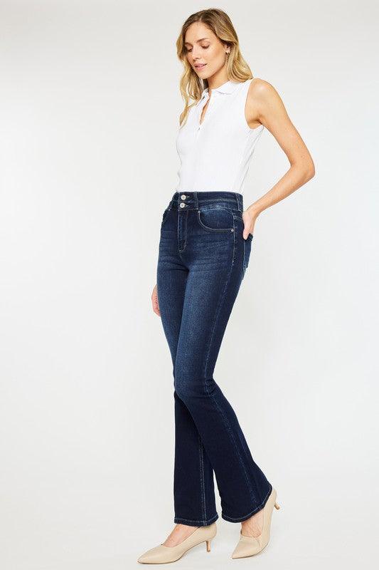 Kancan High Rise Skinny Bootcut Jeans Jeans