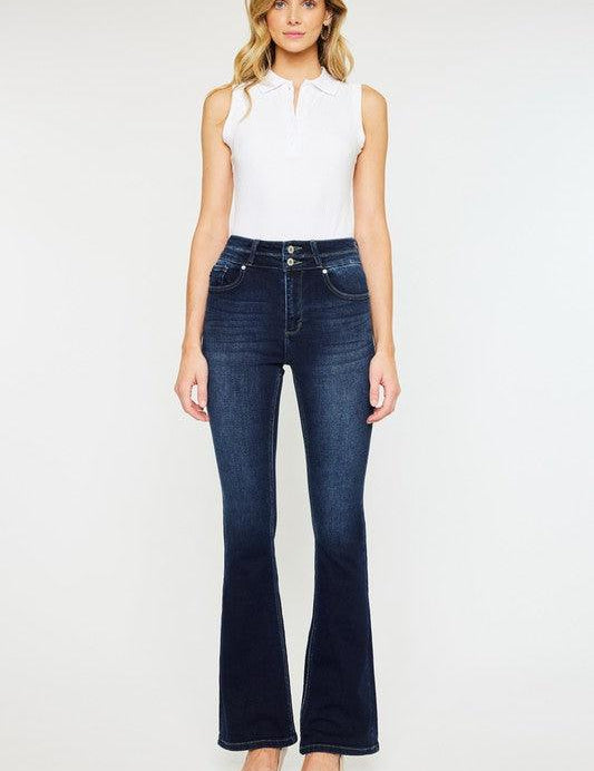 Kancan High Rise Skinny Bootcut Jeans Jeans