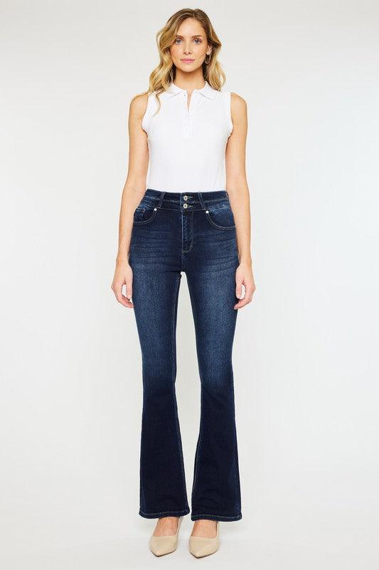 Kancan High Rise Skinny Bootcut Jeans Jeans