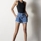 Super High Rise Denim Shorts Shorts
