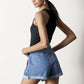 Super High Rise Denim Shorts Shorts