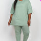 Plus Size Oversize T-Shirt & Leggings Set Green Bay Outfit Sets