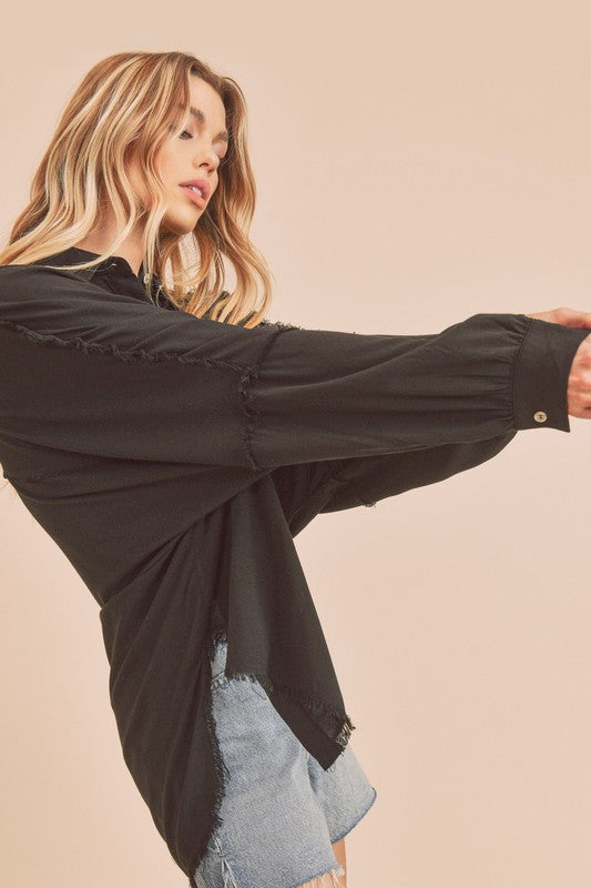 Delilah Shirt BLACK S Shirts