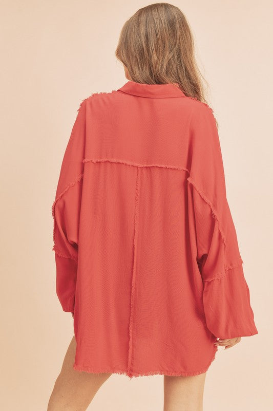 Delilah Shirt RADICAL RED S Shirts