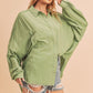 Delilah Shirt SAGE GREEN S Shirts