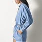 Vintage Long Sleeve Denim Romper Rompers