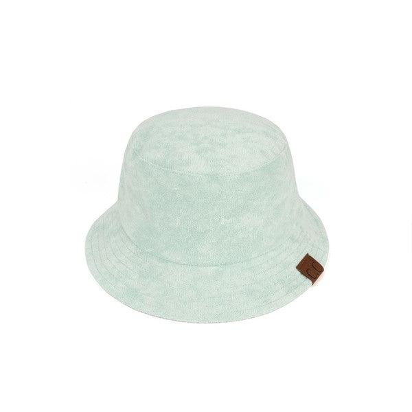 CC Terry Cloth Foldable Bucket Hat Mint OS Hats