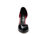 Candy Cane Patent Pu Slip On Stiletto Heels | Heels Daverri Fashions