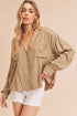 Cherie Shirt CAMEL L Shirts