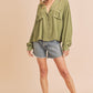 Cherie Shirt OLIVE Shirts