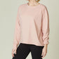 Long Sleeve Oversized Cotton Tee Tops