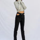 HIGH WAISTED STRAIGHT JEANS Jeans