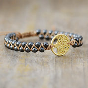 Alloy Natural Stone Braided Bracelet | Bracelets Daverri Fashions