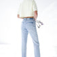 Patched Pocket Boyfriend Jeans Jeans