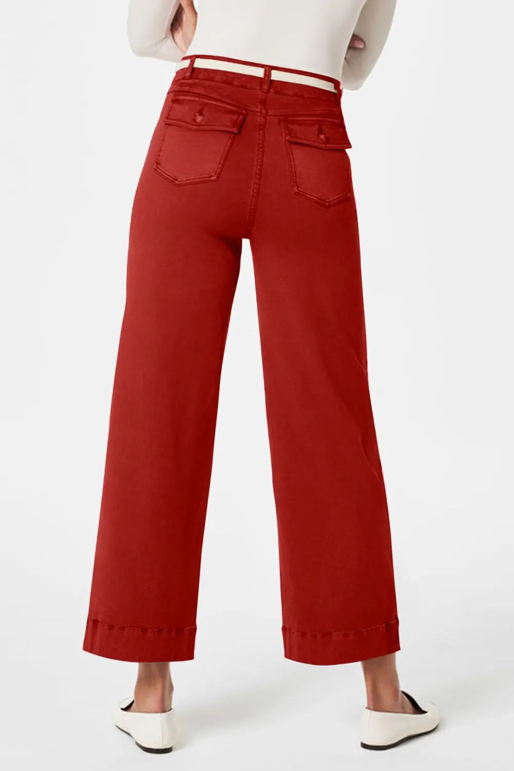 High Waist Jeans with Pockets | Jeans Daverri Fashions