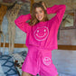 Cozy Soft Top with Shorts Set Loungewear Sets