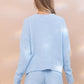 Cozy Soft Top with Shorts Set Loungewear Sets