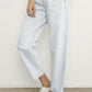 High Waisted Slouchy Ankle Jeans Jeans