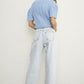 High Waisted Slouchy Ankle Jeans Jeans