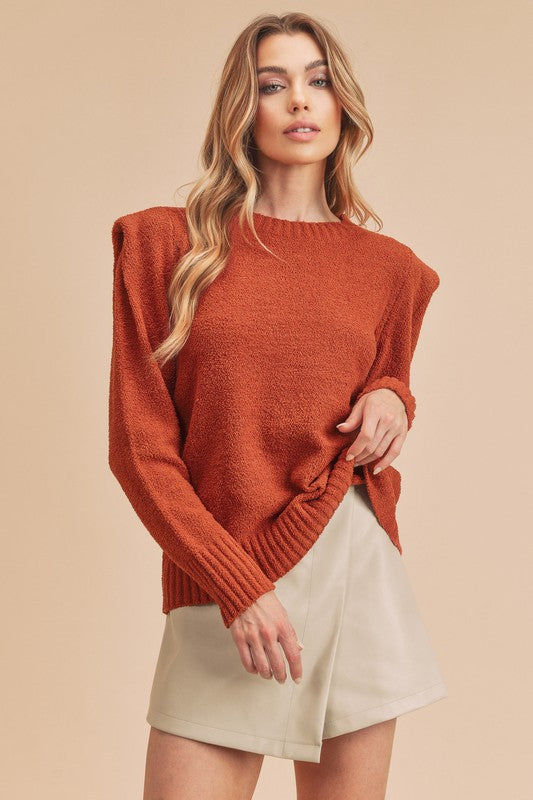 Aemi +Co Dulci Sweater COPPER Sweaters