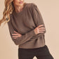 Aemi +Co Dulci Sweater MOCHA Sweaters