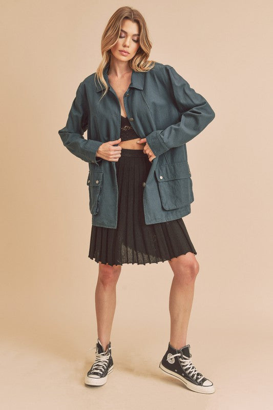 Aemi+Co Renay Jacket TEAL Jackets