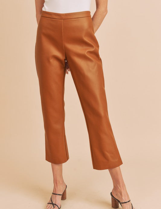 CARAMEL Katria Vegan Pants | Pants Daverri Fashions