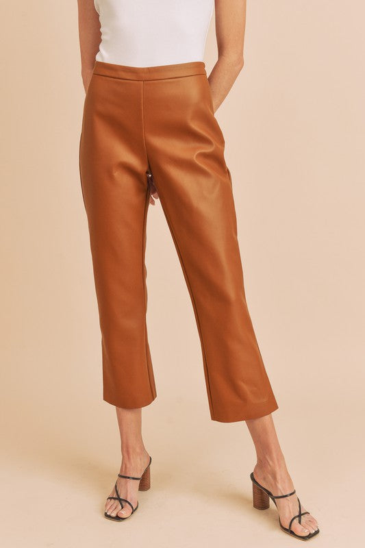 Katria Vegan Pants CARAMEL