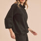 Aemi+Co Mock Neck Pullover Top Tops