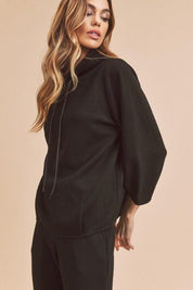 Aemi+Co Mock Neck Pullover Top | Tops Daverri Fashions