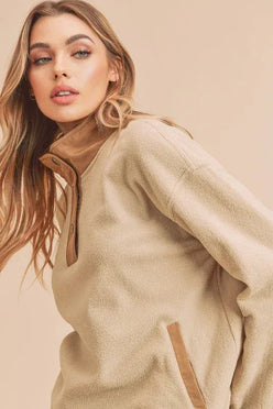 Aemi+Co Peppy Lightweight Pullover - DAVERRI FASHIONS