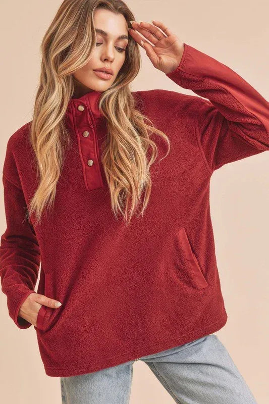 Aemi+Co Peppy Lightweight Pullover - DAVERRI FASHIONS