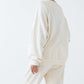 Garment Dyed Loose Fit French Terry Cotton Pullover Sweatshirts