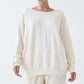 Garment Dyed Loose Fit French Terry Cotton Pullover Sweatshirts