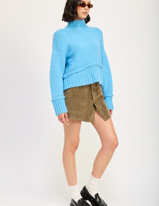 Emory Park Mock Turtleneck Sweater Tops