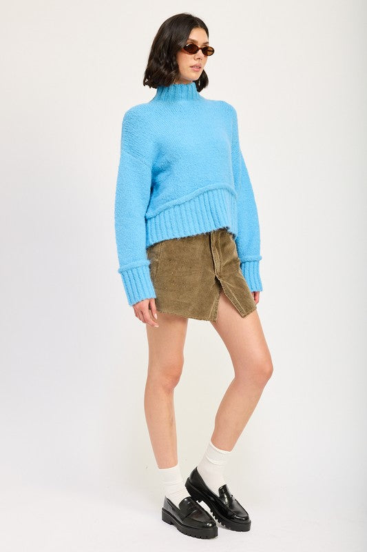 Emory Park Mock Turtleneck Sweater Tops