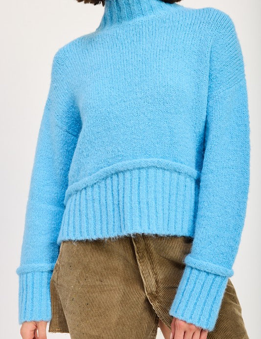 Emory Park Mock Turtleneck Sweater Tops