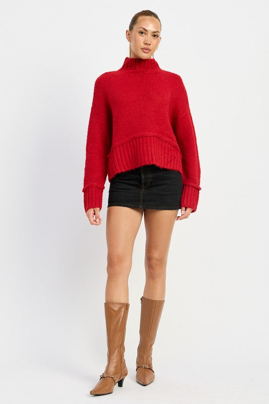 Emory Park Mock Turtleneck Sweater Sweaters