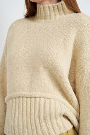 Emory Park Mock Turtleneck Sweater Tops