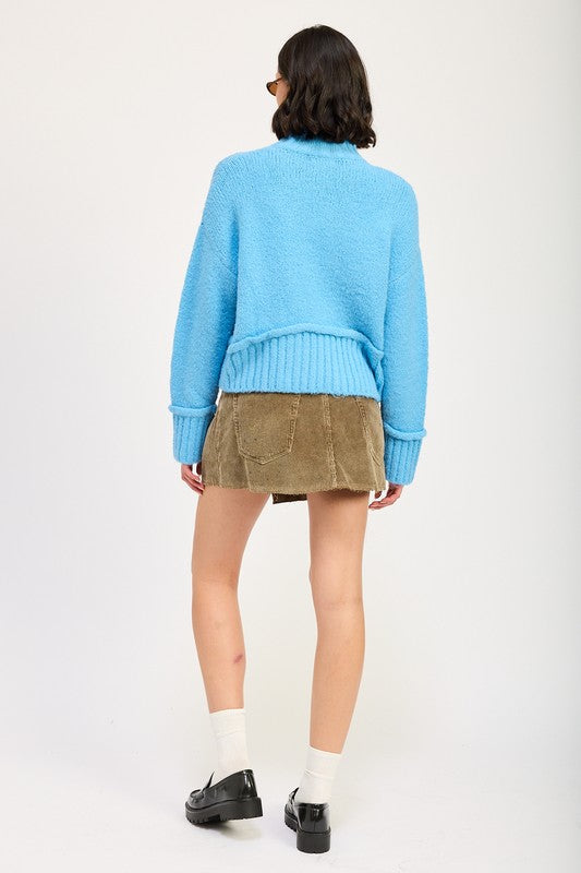 Emory Park Mock Turtleneck Sweater Tops