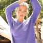 La Miel Relaxed Fit Side Slit Sweater Sweaters