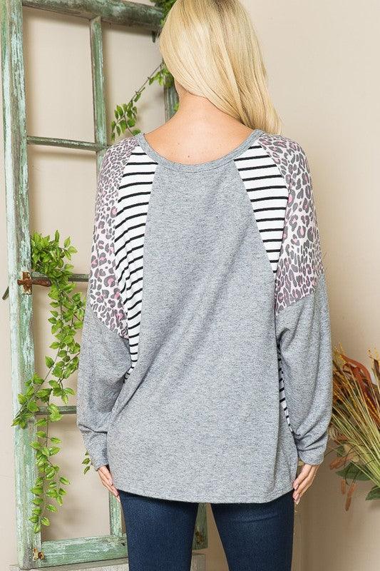 Oversized Dolman Sleeve Top Shirts & Tops