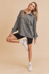 Elira Pullover CHARCOAL S