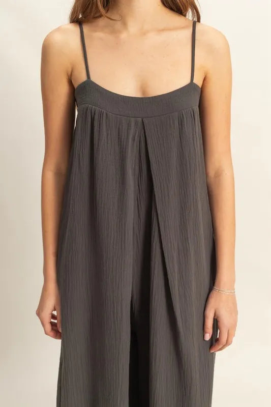 HYFVE Double Gauze Super Flowy Cami Jumpsuit Jumpsuits