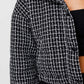 Le Lis Tweed Crop Puffer Jacket Jackets