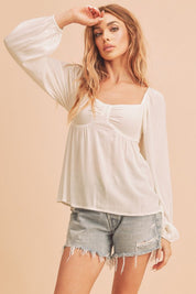 Silvana Top | Blouses Daverri Fashions