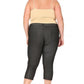 Plus Size Stretchy Pull Up Capri Jeggings Pants