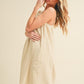 Aemi + Co Embroidered Trim Gauze Square Neck Mini Cami Dress Cami Dresses